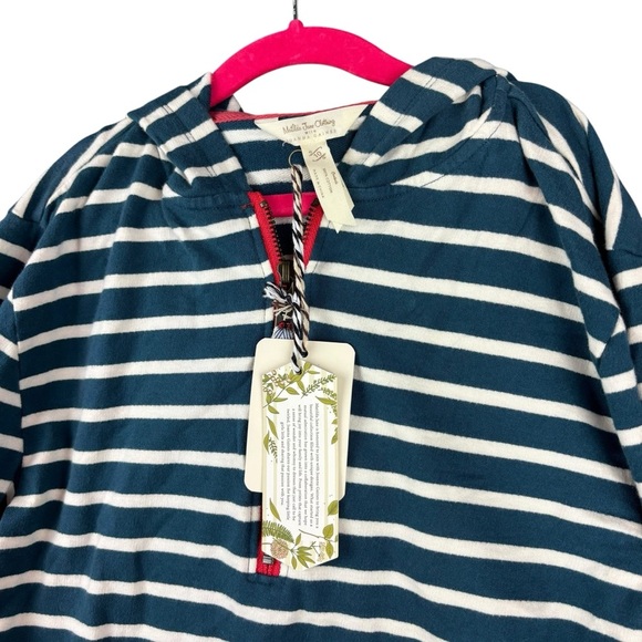 Matilda Jane Navy and White Striped Hoodie - Picture 3 of 8